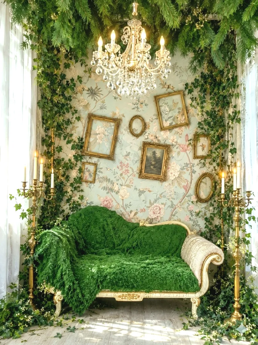 Будуар в саду — локации фотостудии Secret Garden, Рязань